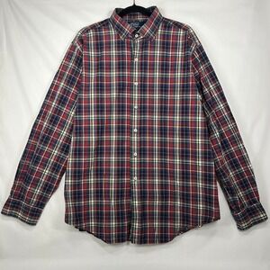 Vintage Polo Ralph Lauren Regent Classic Fit Plaid Button-Down Shirt – Size XXL